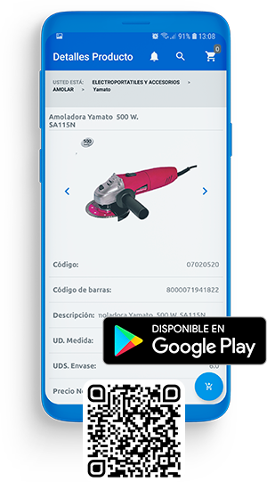 Descarga nuestra app para Android