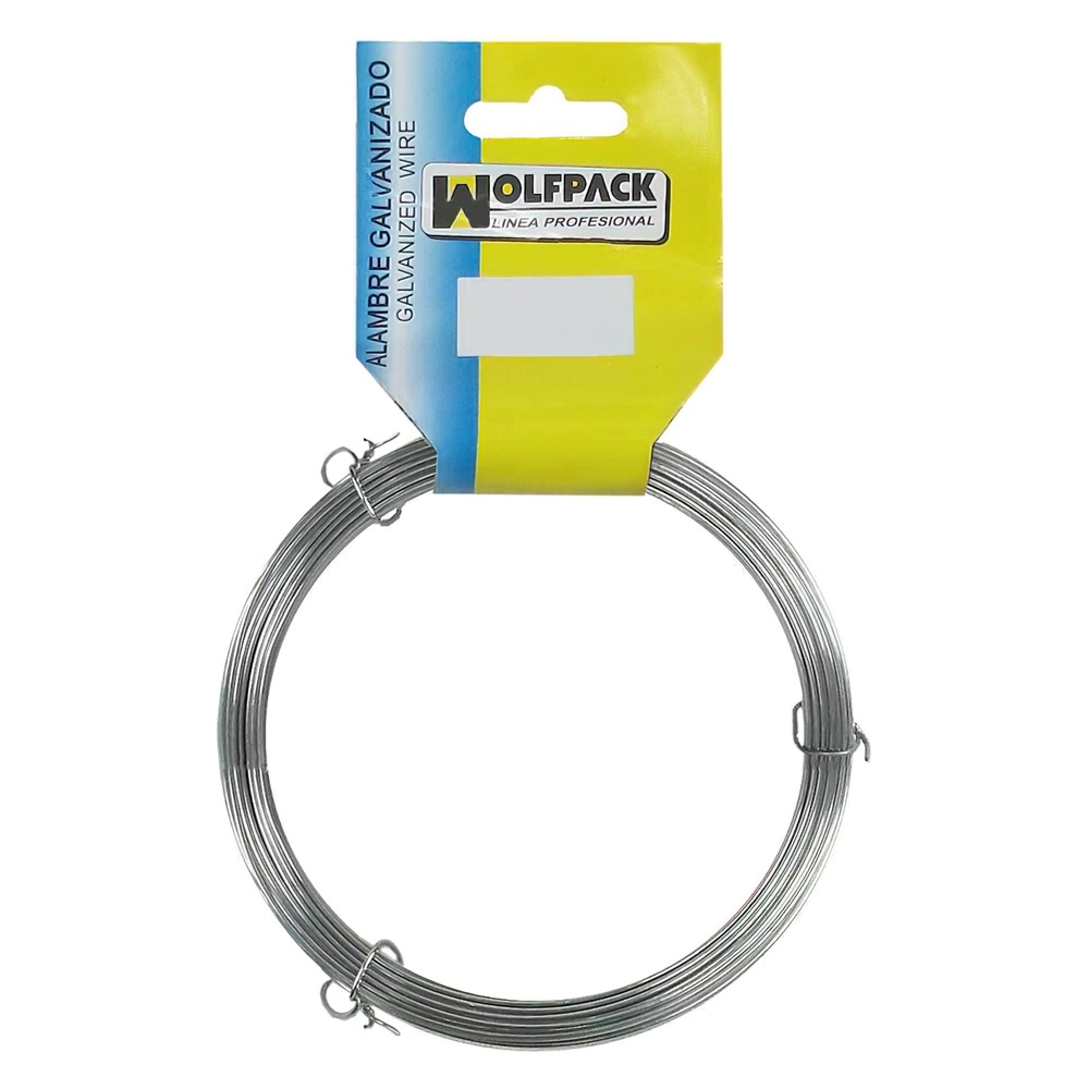 Alambre Galvanizado (Rollo 500 gramos / 65 metros) Nº 5/1,0 mm.
