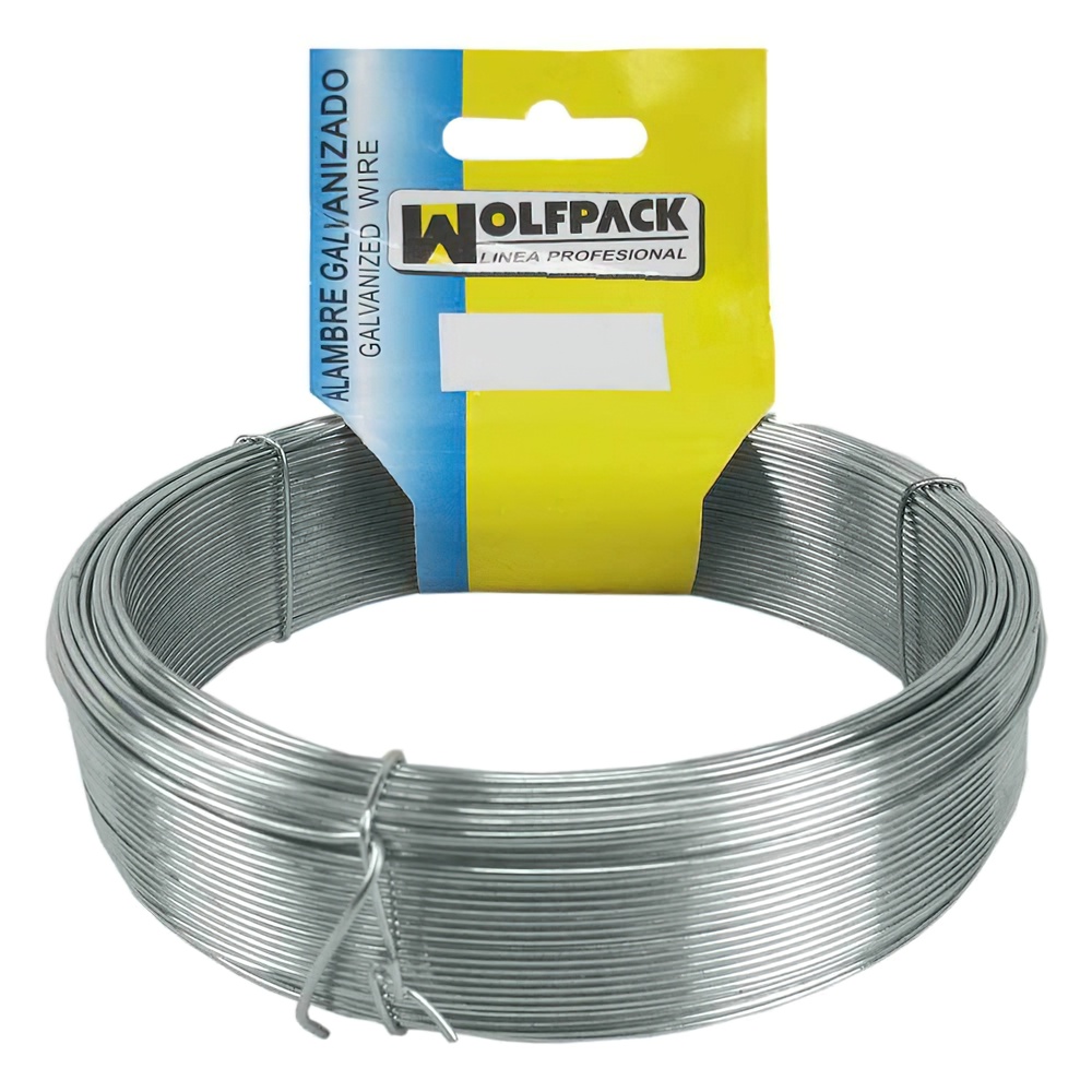 Alambre Galvanizado (Rollo 500 gramos / 65 metros) Nº 5/1,0 mm.