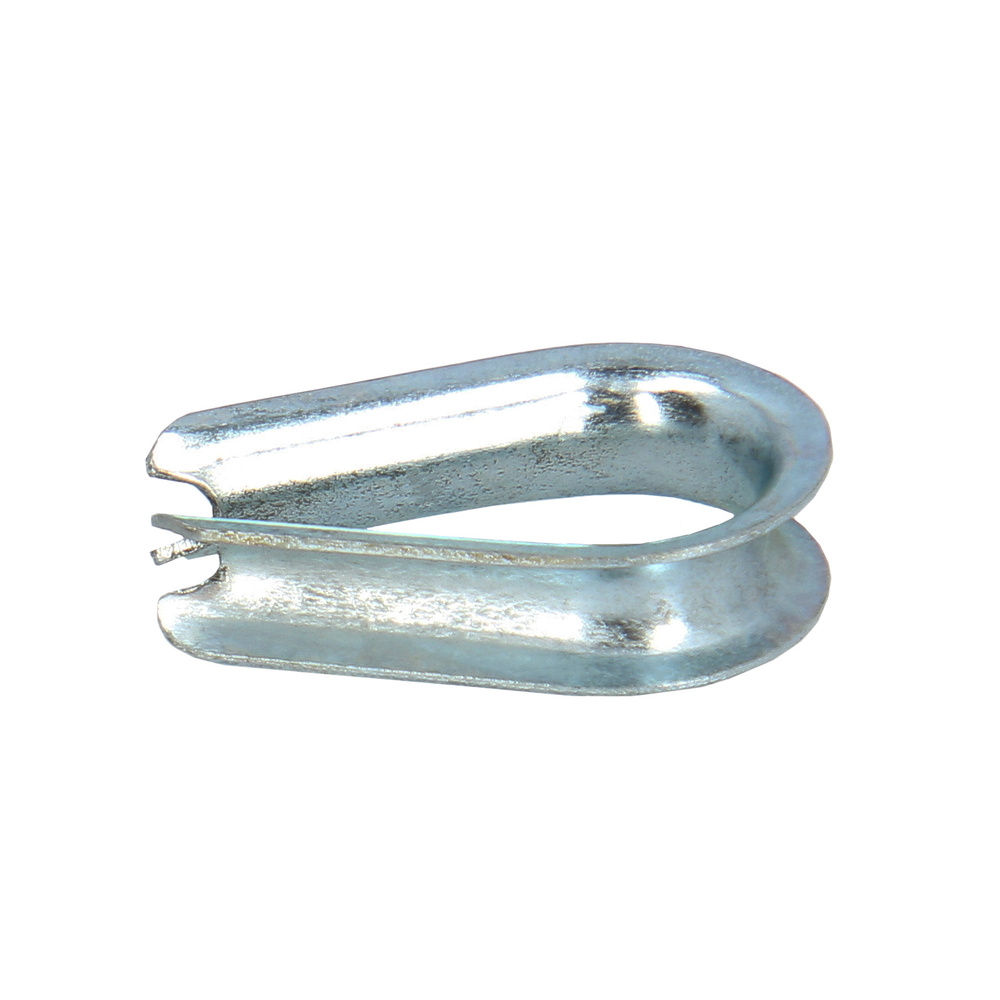 Guardacabos Zincado Para Cable 10 mm. 