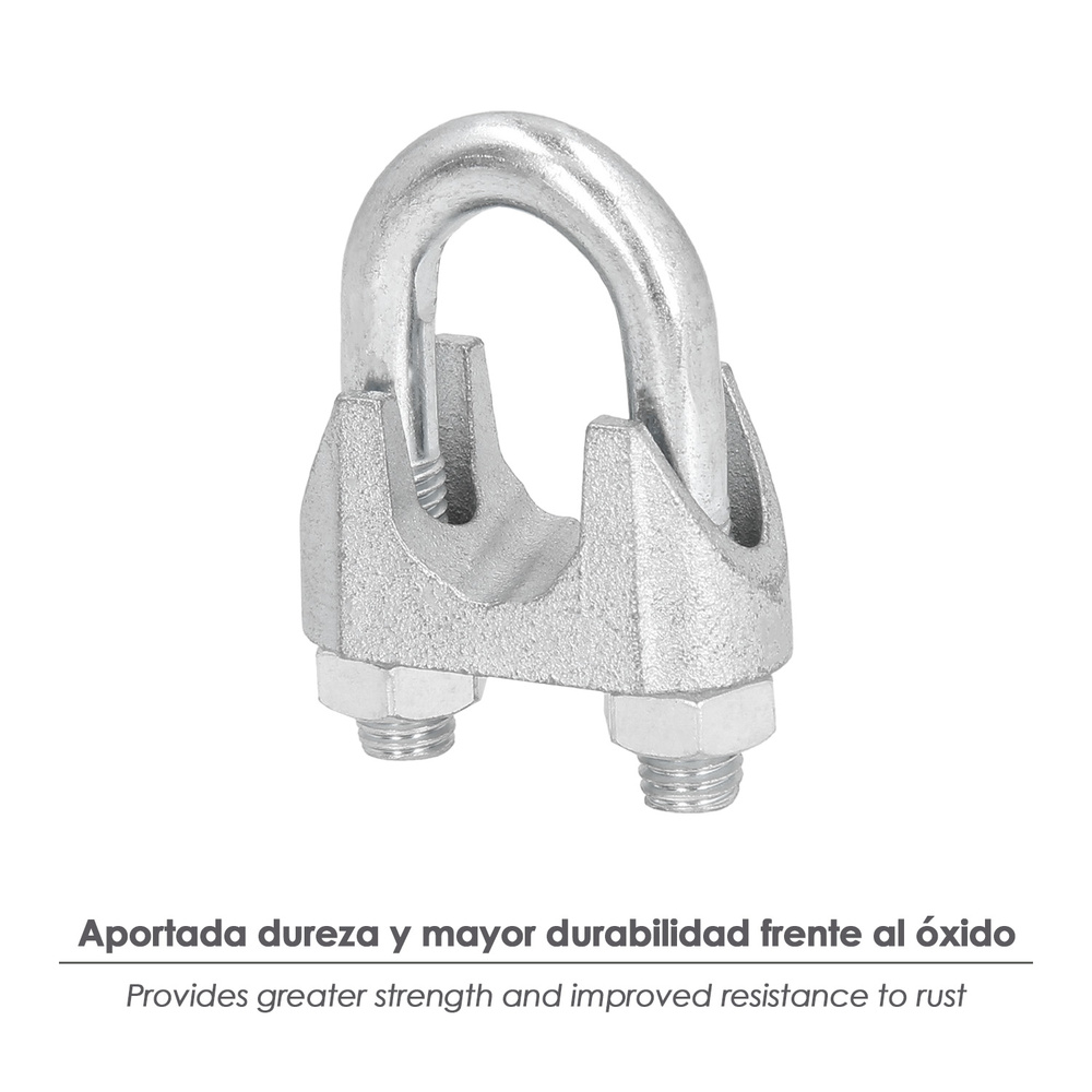 Sujetacables Galvanizado 25 mm. 1