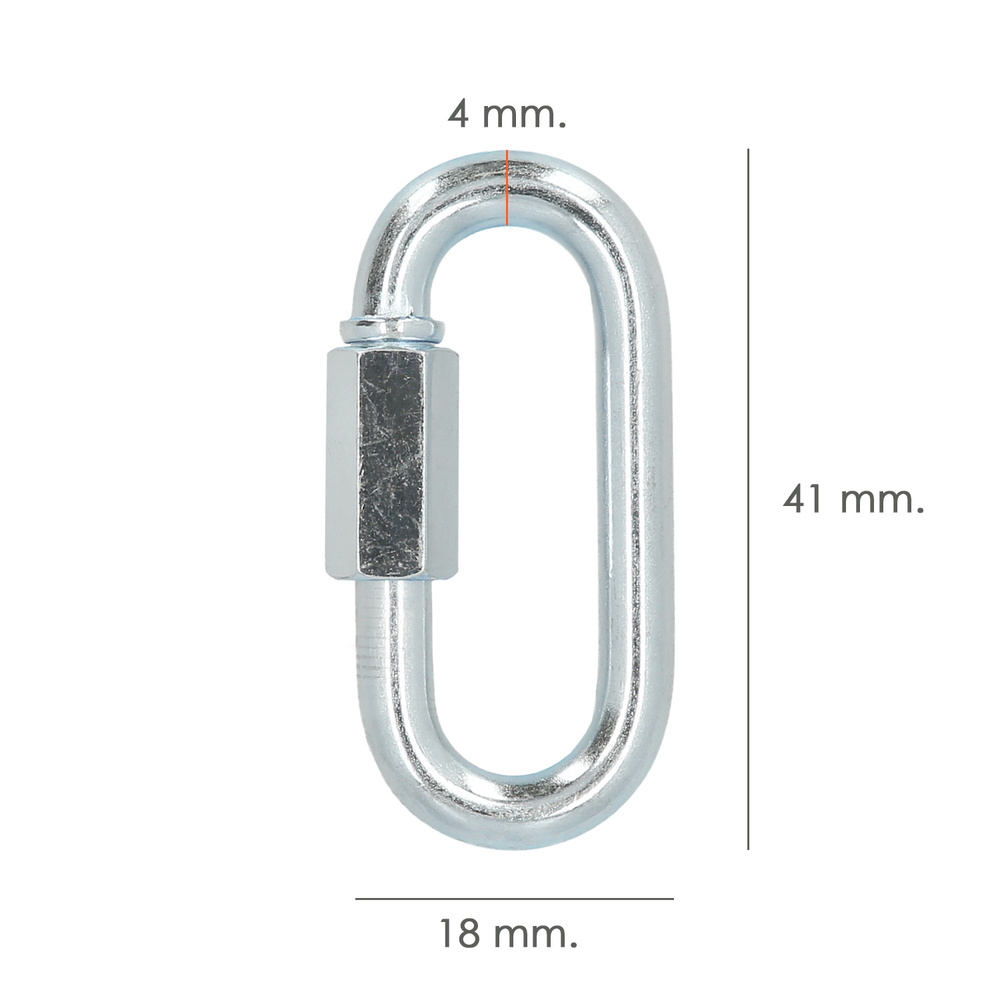 Enganche Rapido Cadena   4,0 mm. 