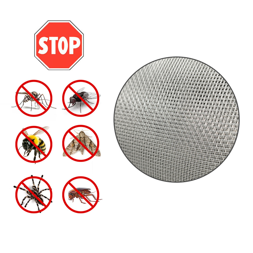 Tela Mosquitera Aluminio 18x14/120  Rollo 30 metros Tela Mosquitera Aluminio 18x14/120  Rollo 30 metros