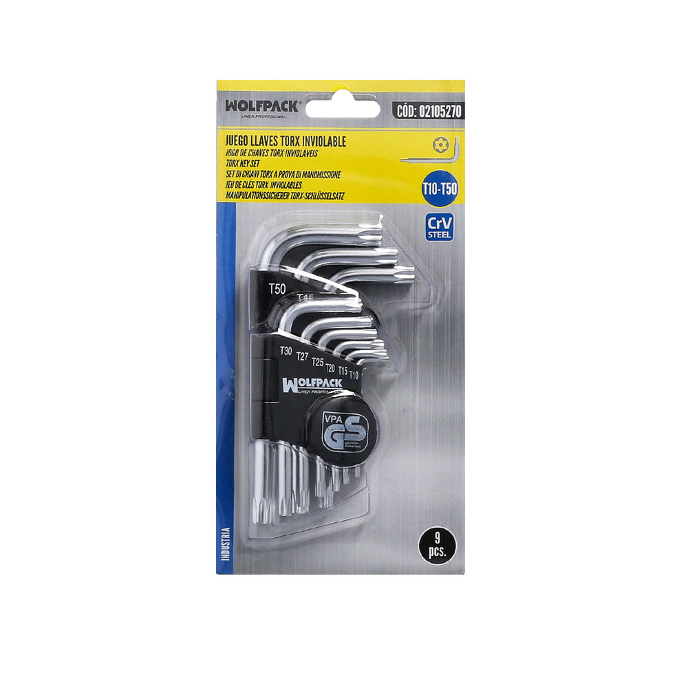 Juego Llaves Torx 