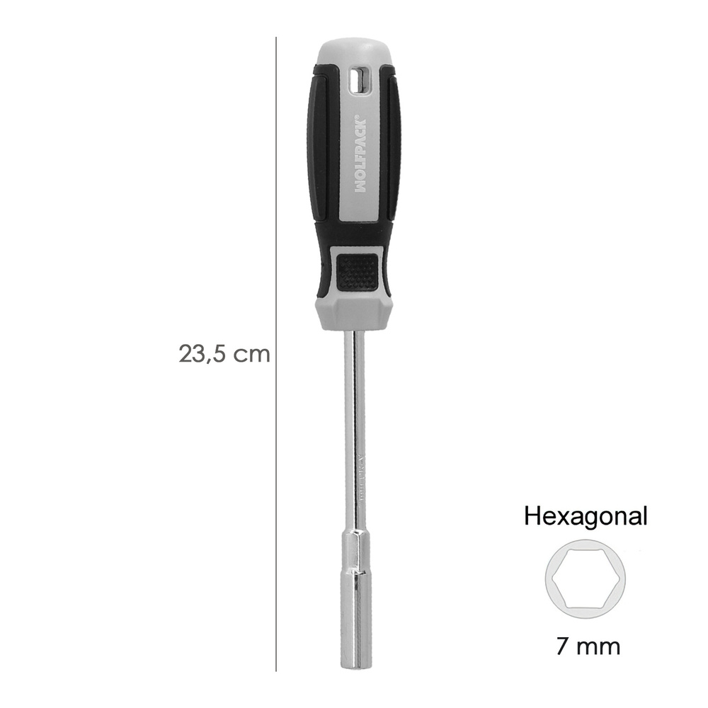 Destornillador Con Vaso 7,0 mm.