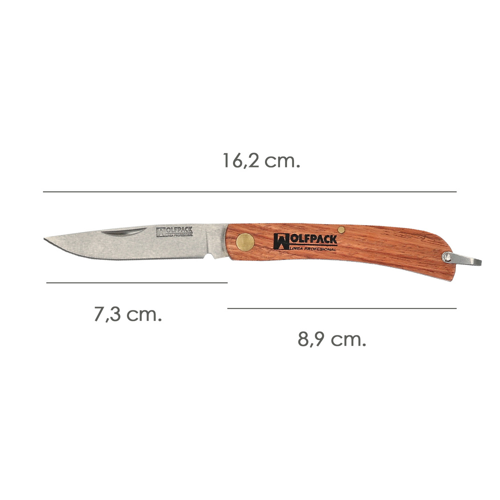 Navaja Wolfpack Modelo Roble 8,8 cm. cerrada