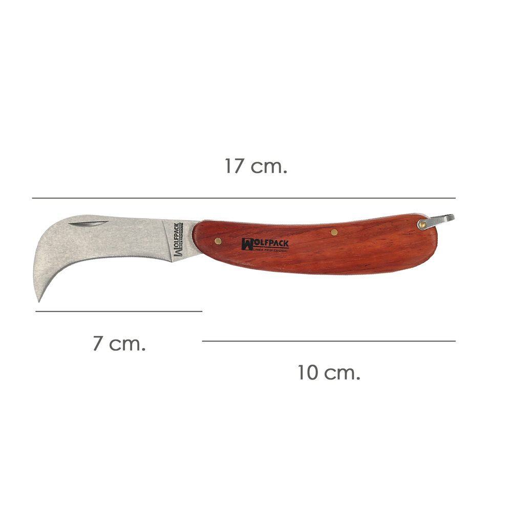 Navaja Wolfpack Recolectora 10 cm. cerrada. Hoja 6,5 cm.