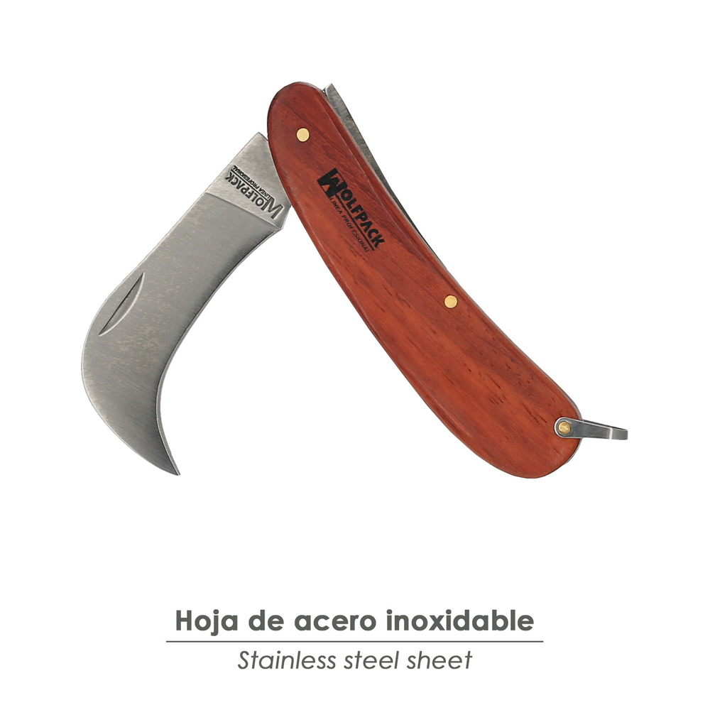 Navaja Wolfpack Recolectora 10 cm. cerrada. Hoja 6,5 cm.