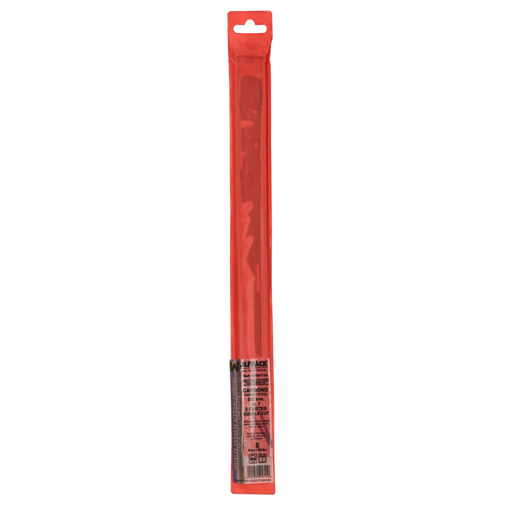 Hoja Sierra Carbono   2 Cortes (Bolsa 5 piezas)