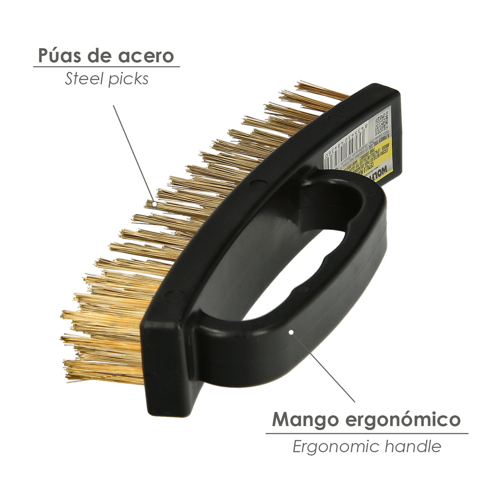 Cepillo Manual Soldador Con Protector