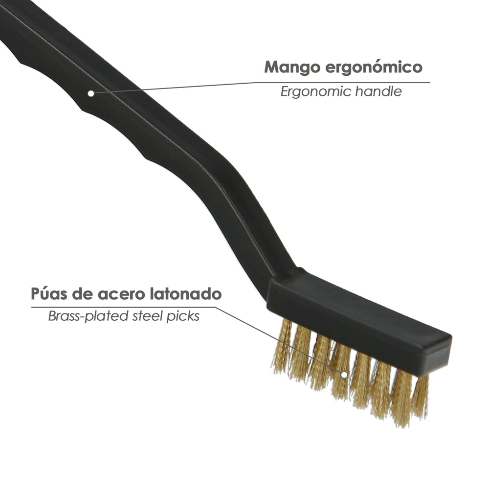 Cepillo Manual Bujias Fino 18 cm.