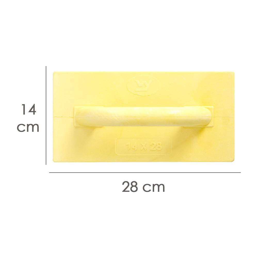 Talocha Sintetica Poliuretano 14x28 cm.