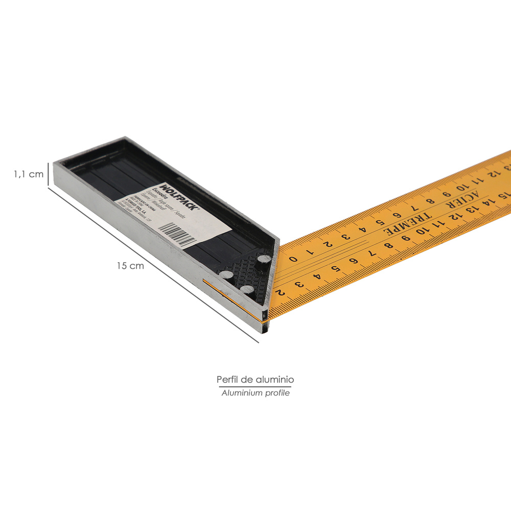 ▷🥇 distribuidor escuadra metalica 350 mm