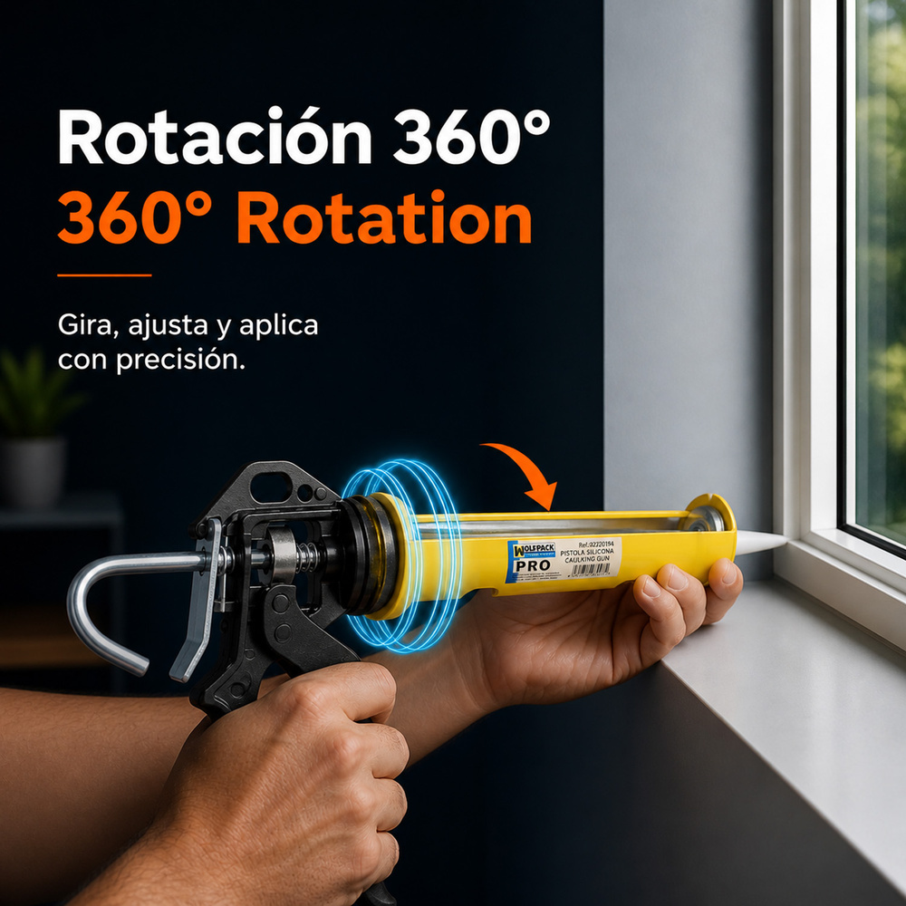 Pistola Silicona Extrafuerte