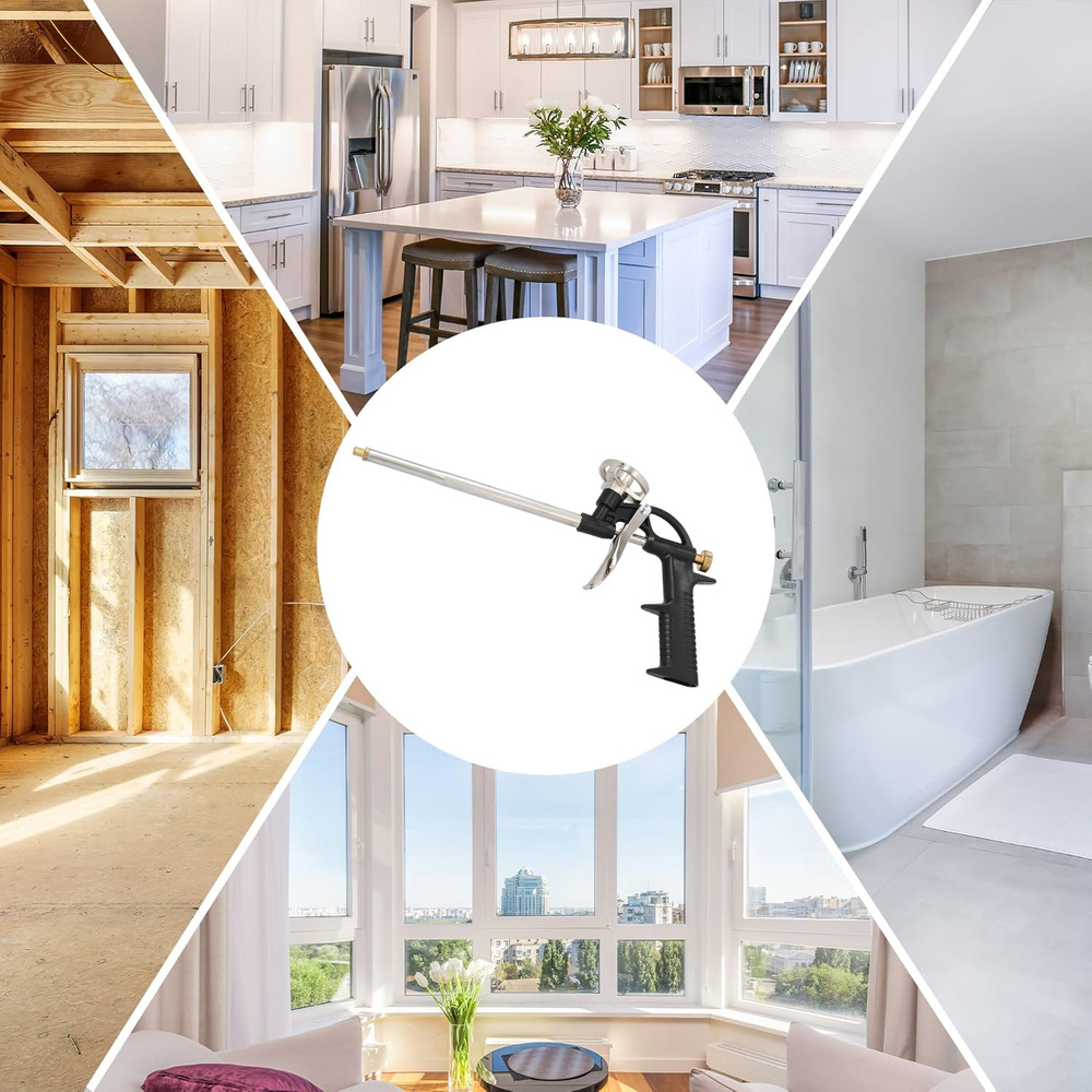 Pistola Para Espuma Poliuretano Regulable 