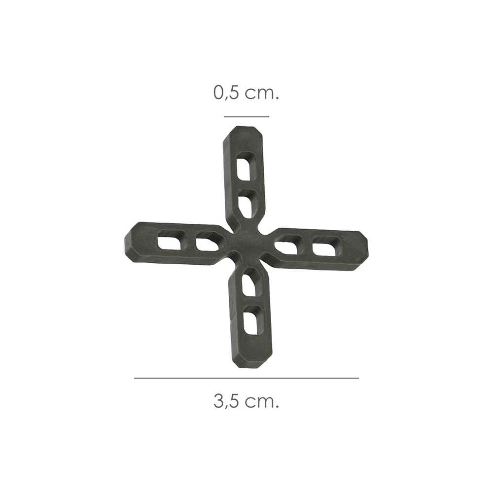 Crucetas Wolfpack Cruz 5 mm (Bolsa 250 Piezas)