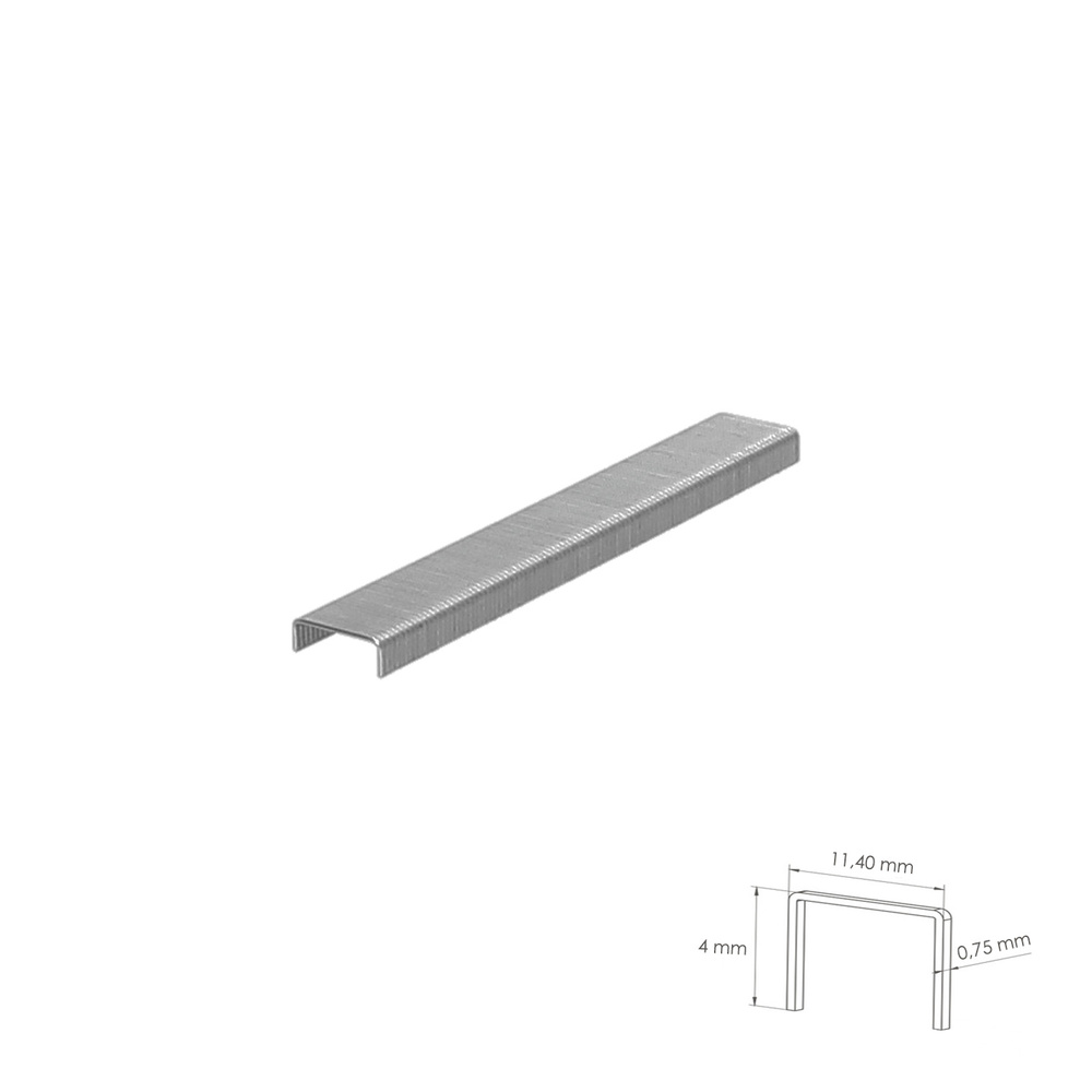 Grapas Nº 3 - 4 mm. (1.000 unidades)