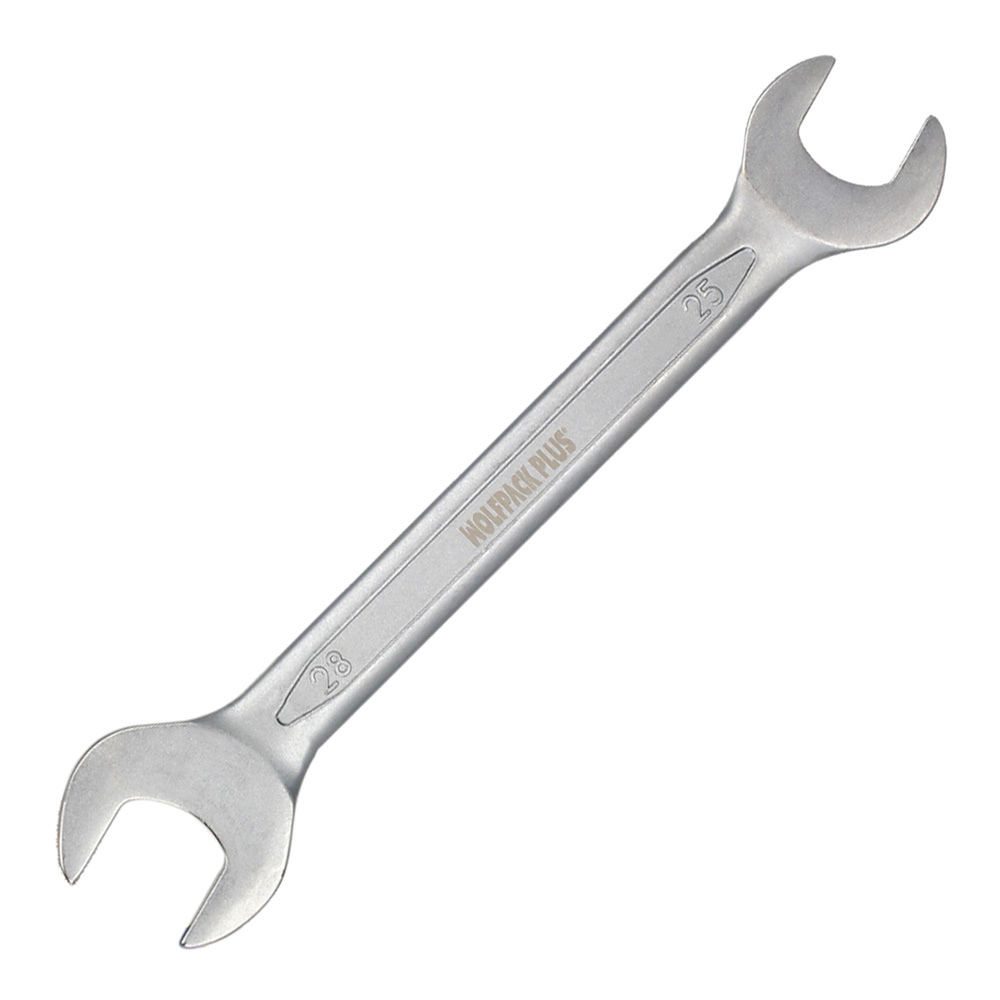 Llave Fija Plus Acero Cromo Vanadio 25x28 DIN 3110. Llaves Fijas Dobles