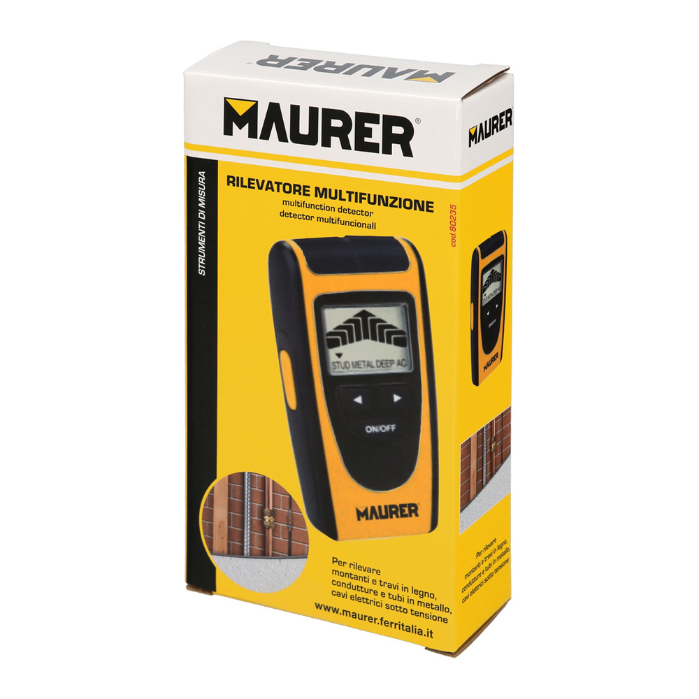 ▷🥇 distribuidor detector de pared multifuncional digital de metales,  madera, cables, tuberias pantalla lcd