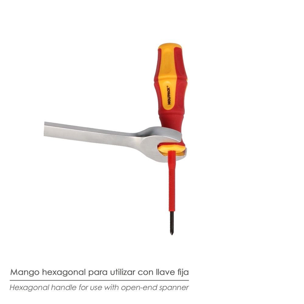 S&R Juego de Destornilladores Electricista VDE - Forma SL-PH +