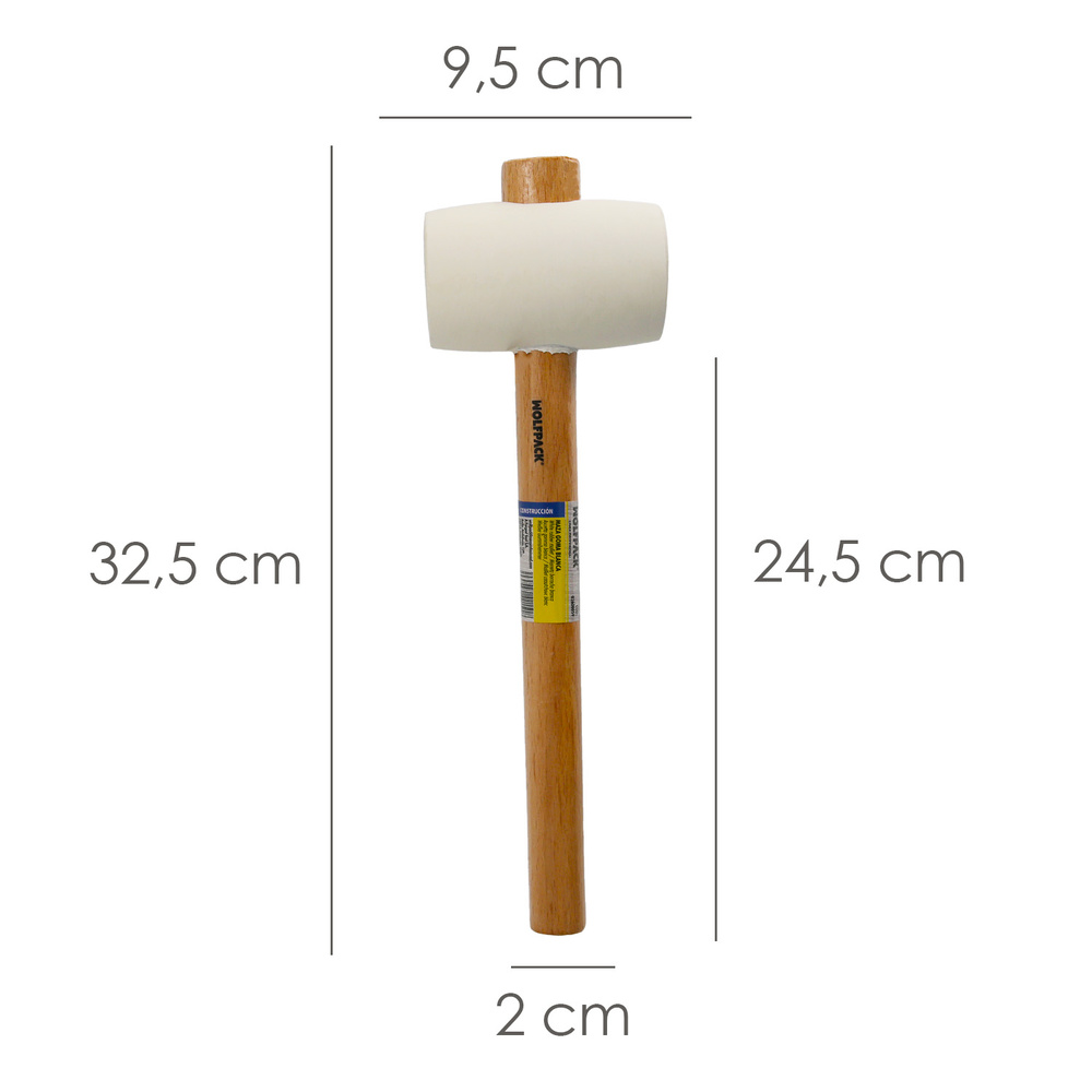 Maza Goma Blanca       500grms