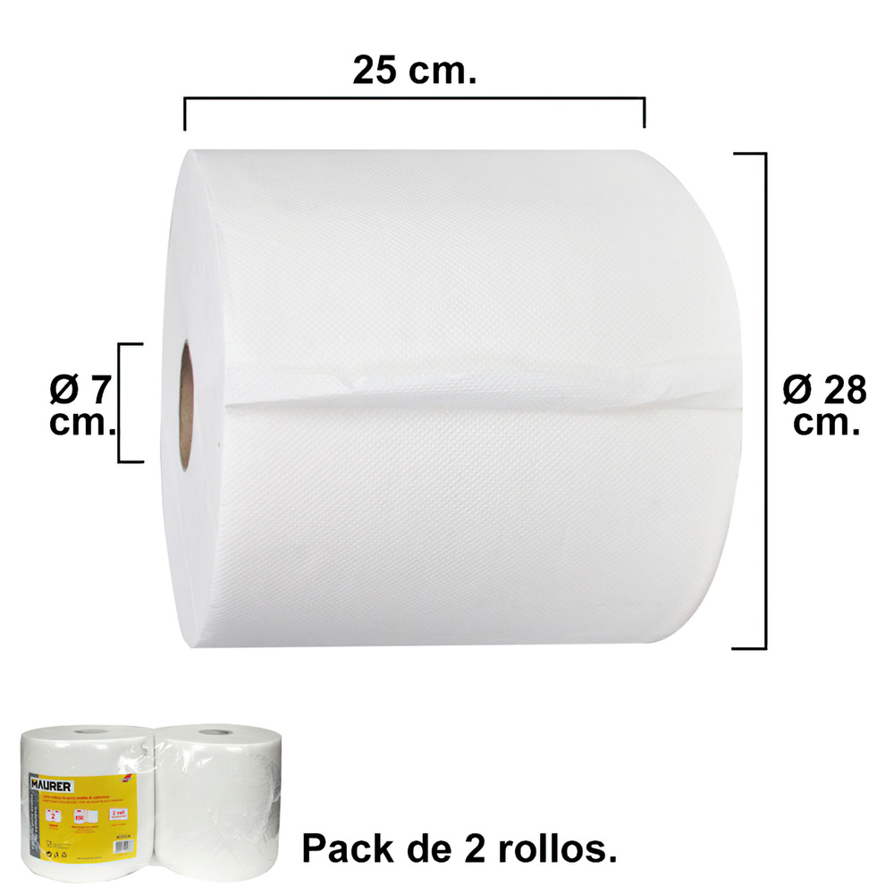 Papel secamanos en rollo