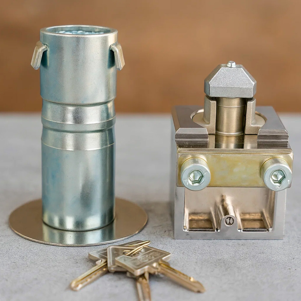 Candado Empotrar Llave Plana C-2 Macho     