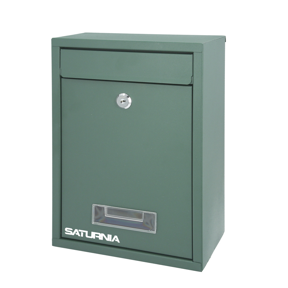 Buzon Square Verde 26 x 9 x 31 (Alt.) cm.