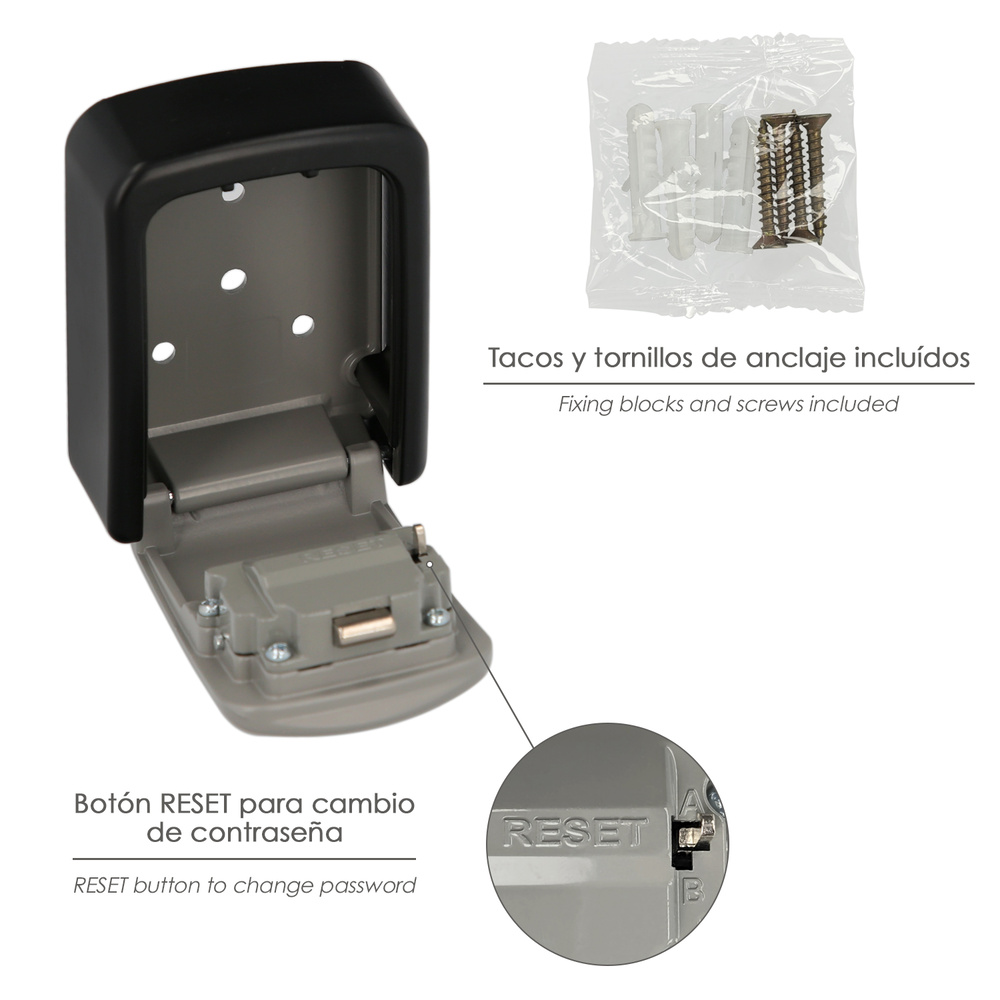 Caja de llaves con codigo deals