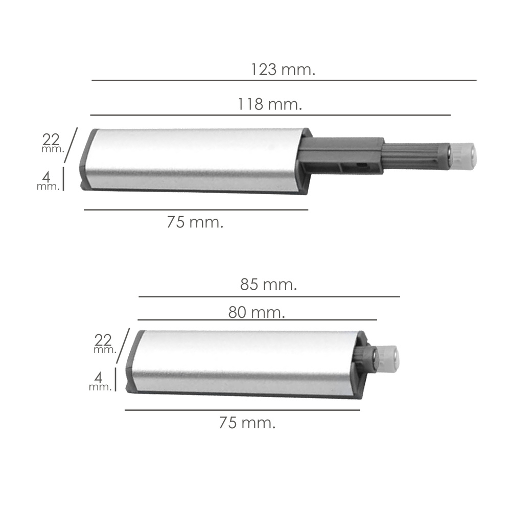 ▷🥇 distribuidor cierre iman para puerta armario presion magnetica pack 2  piezas