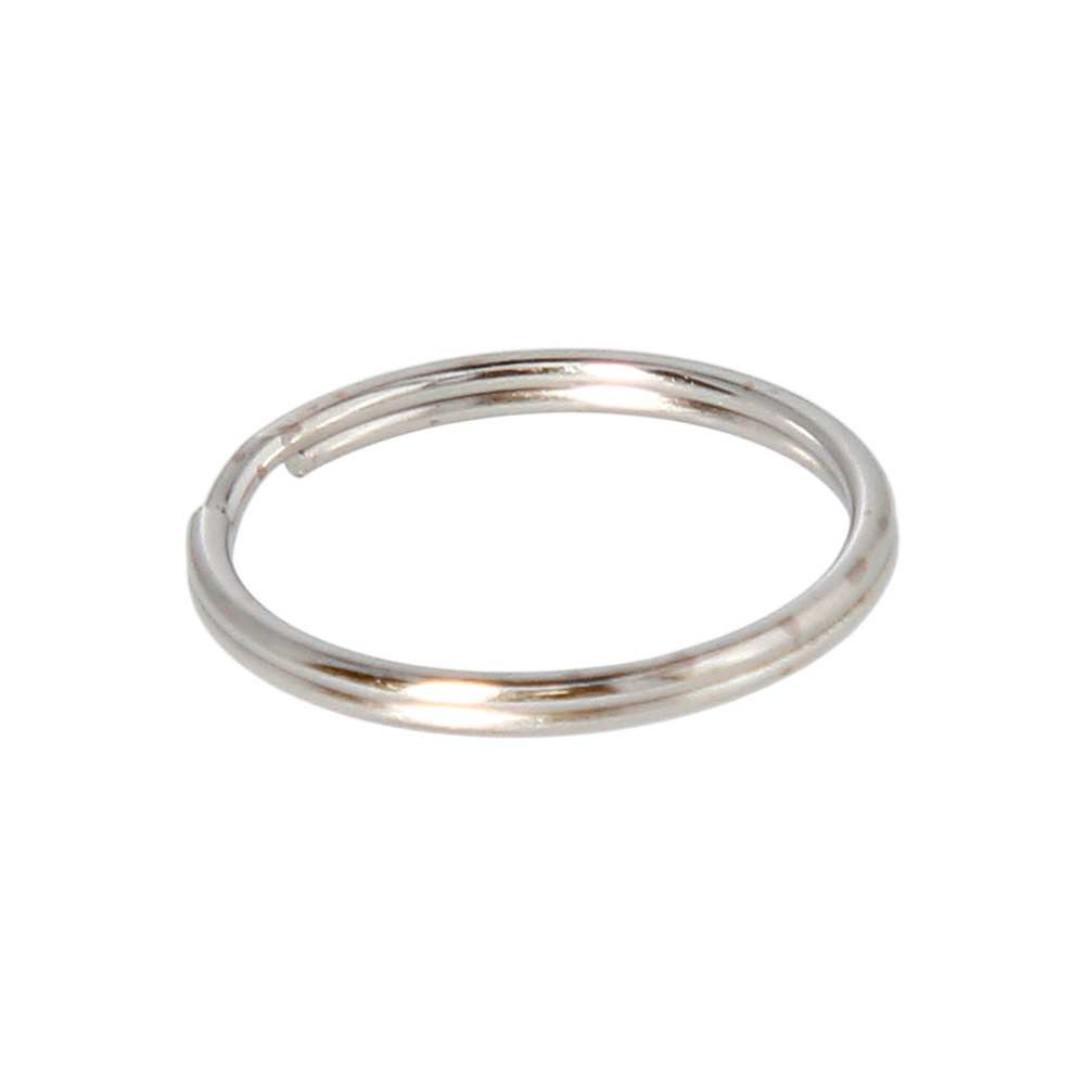 Anilla Llavero Niquelada 1,4x16x12 mm. (Bolsa 1000 unidades) 