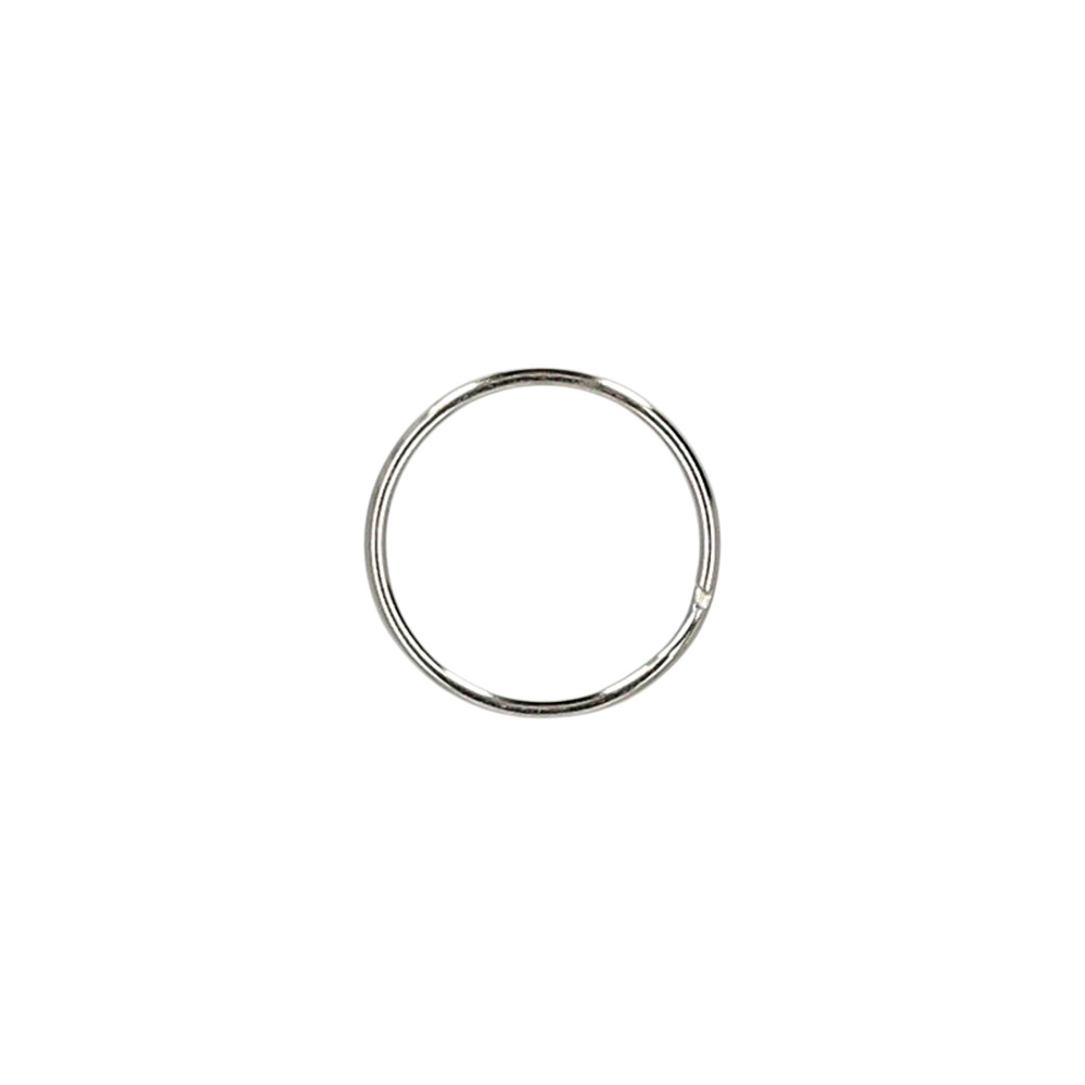 Anilla Llavero Niquelada 2,0x25x20 mm. (bolsa  300 unidades)