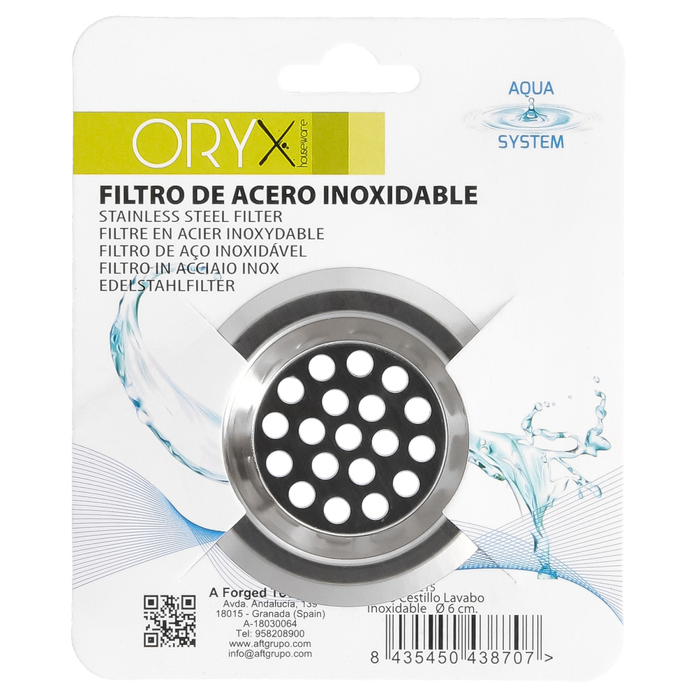 ▷🥇 distribuidor filtro cestillo para lavabo / fregadero inoxidable 6 cm