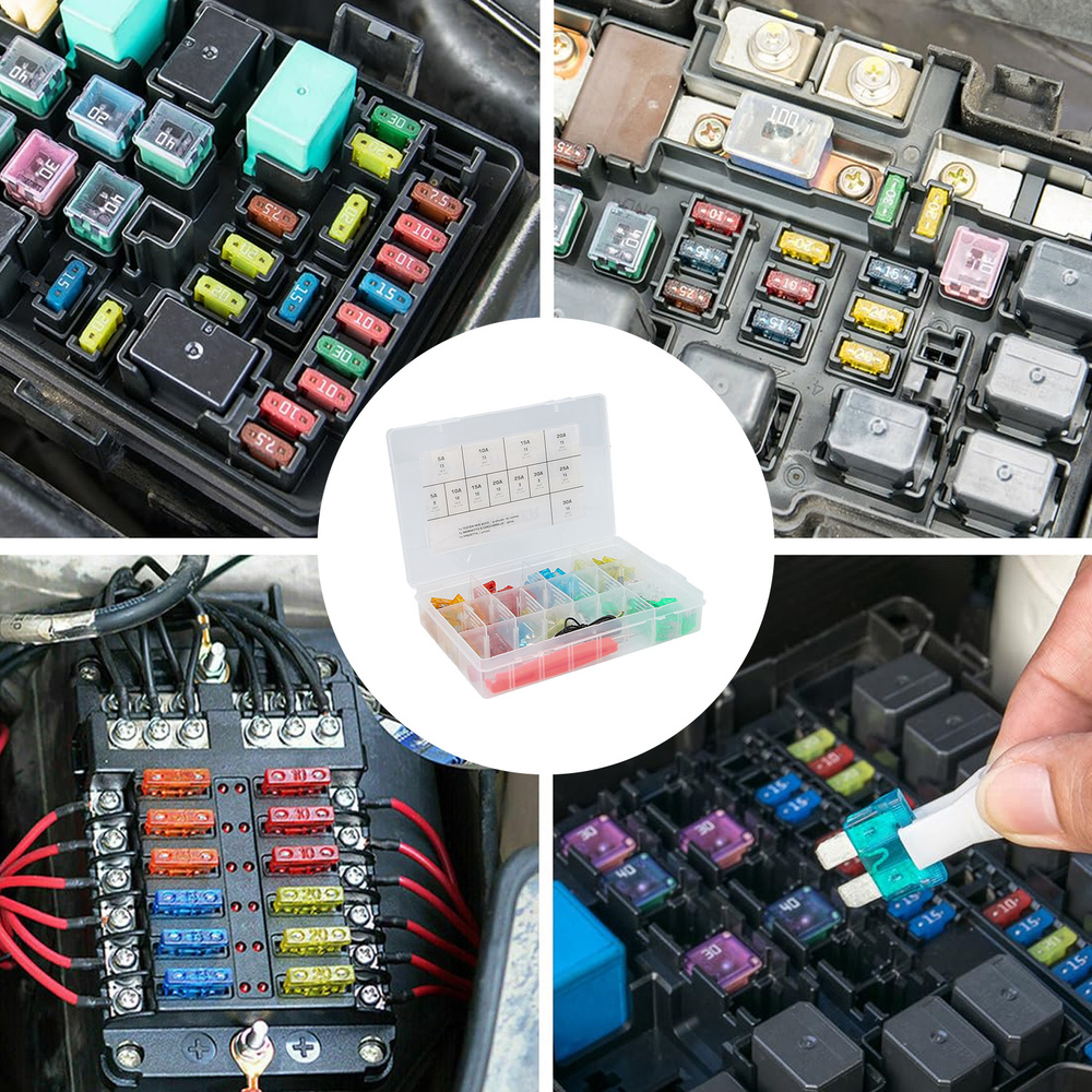 Maletin Fusibles Coche 150 Piezas