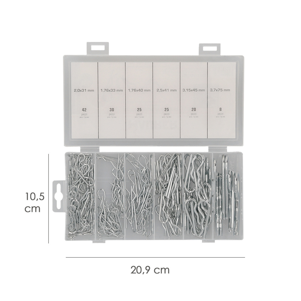 Maletin Pasadores R 150 piezas