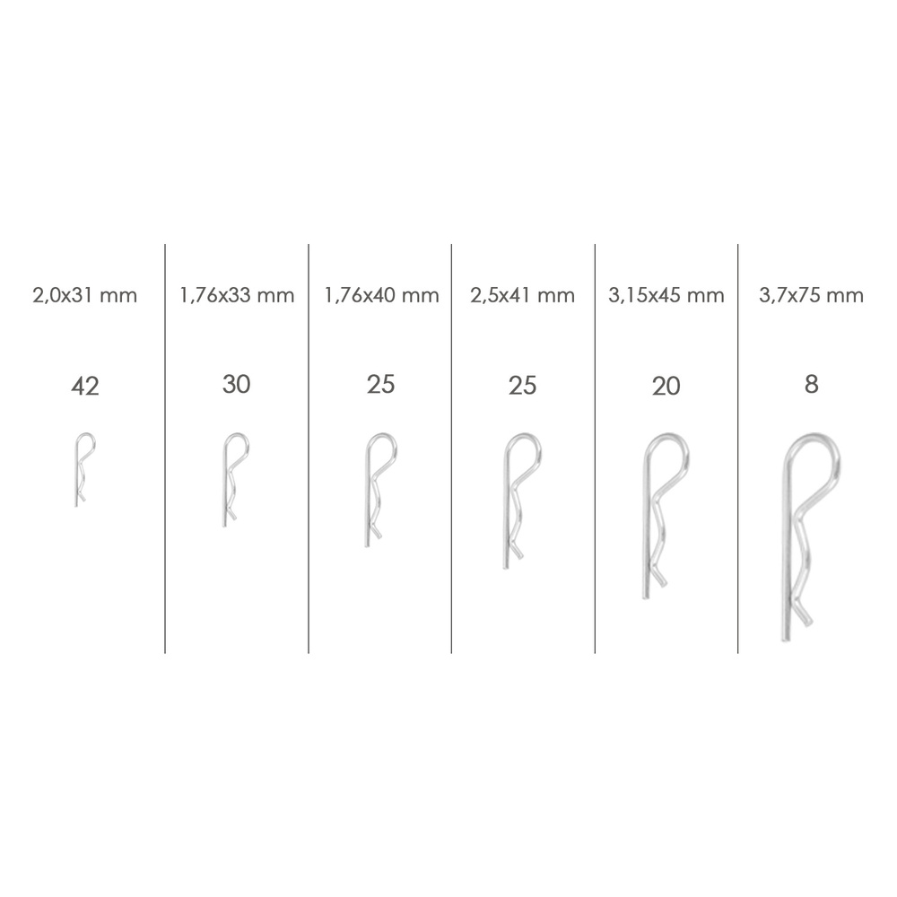 Maletin Pasadores R 150 piezas