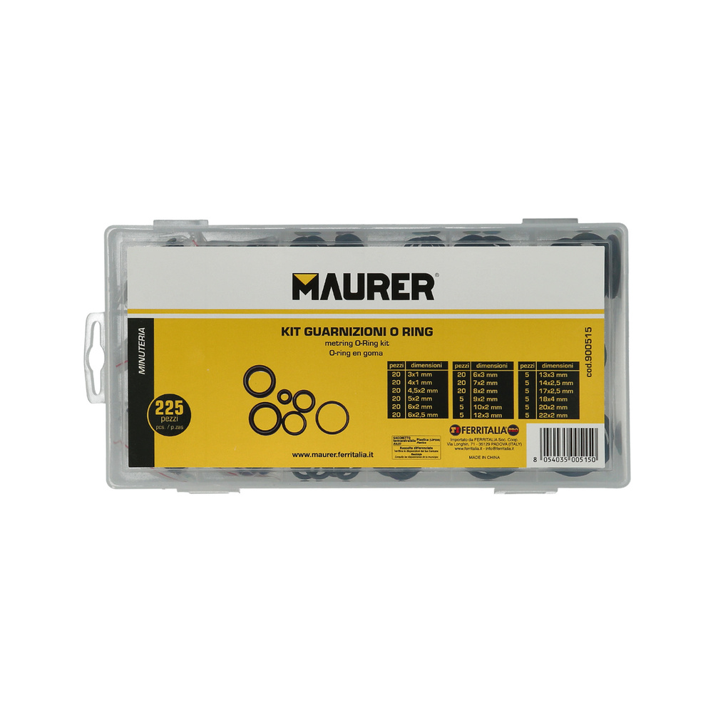 Maletin Juntas Toricas 225 Piezas