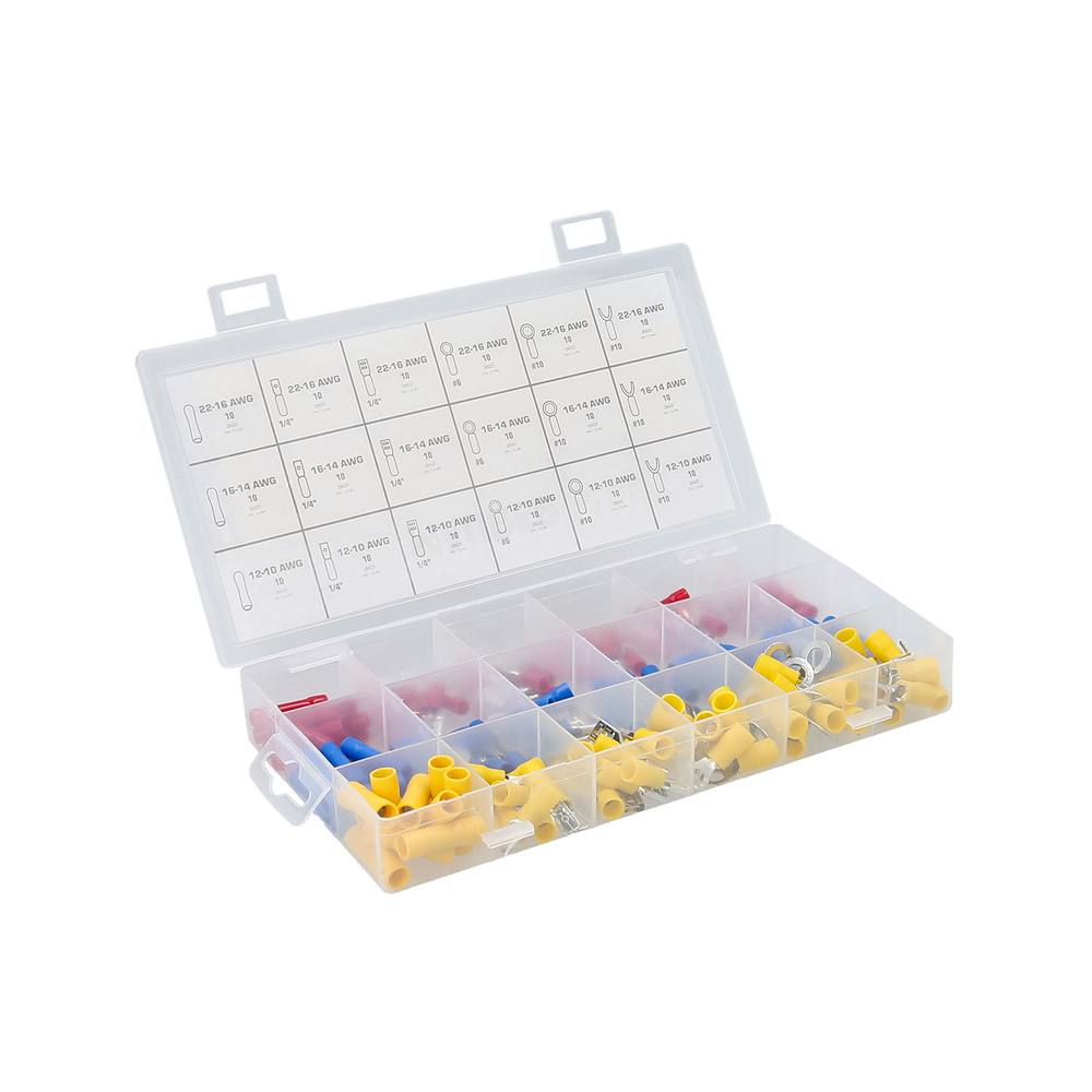 Maletin Terminales Electricos 180 Piezas 