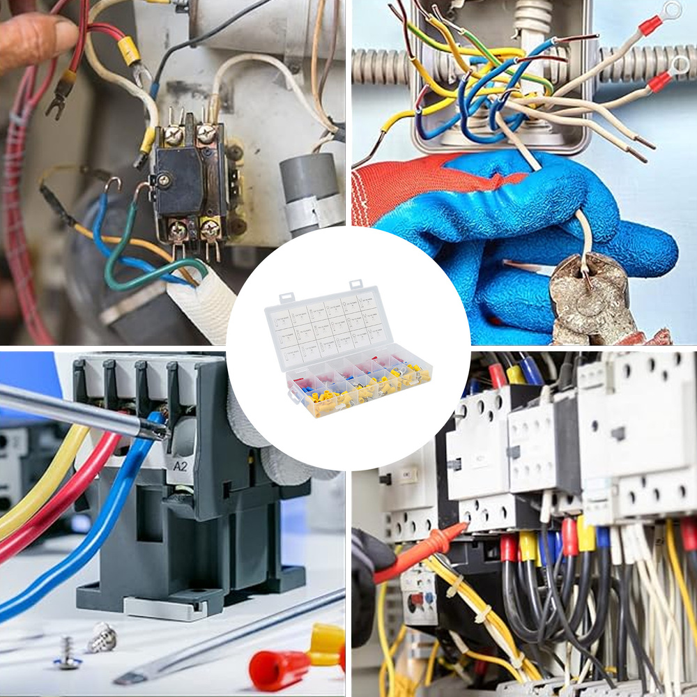 Maletin Terminales Electricos 180 Piezas 