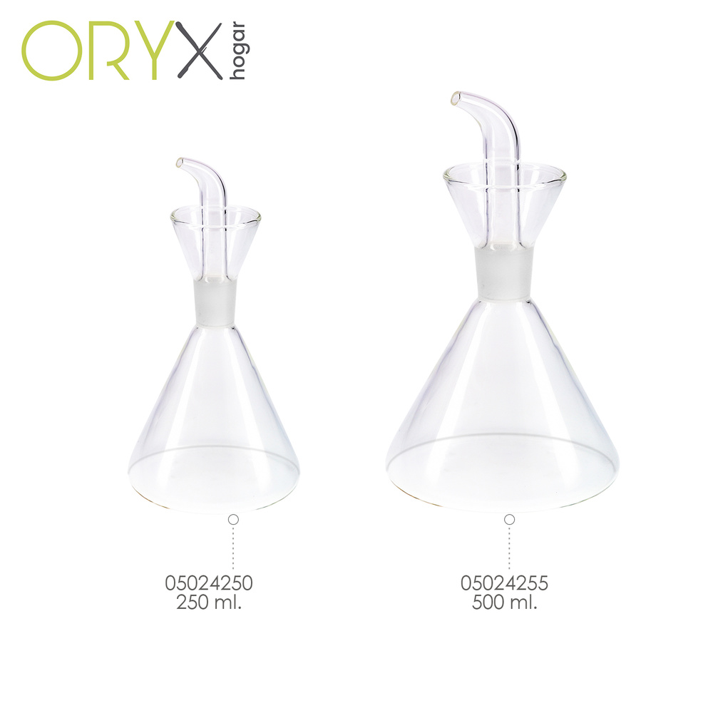 Aceitera Antigoteo Cristal, 250 ml