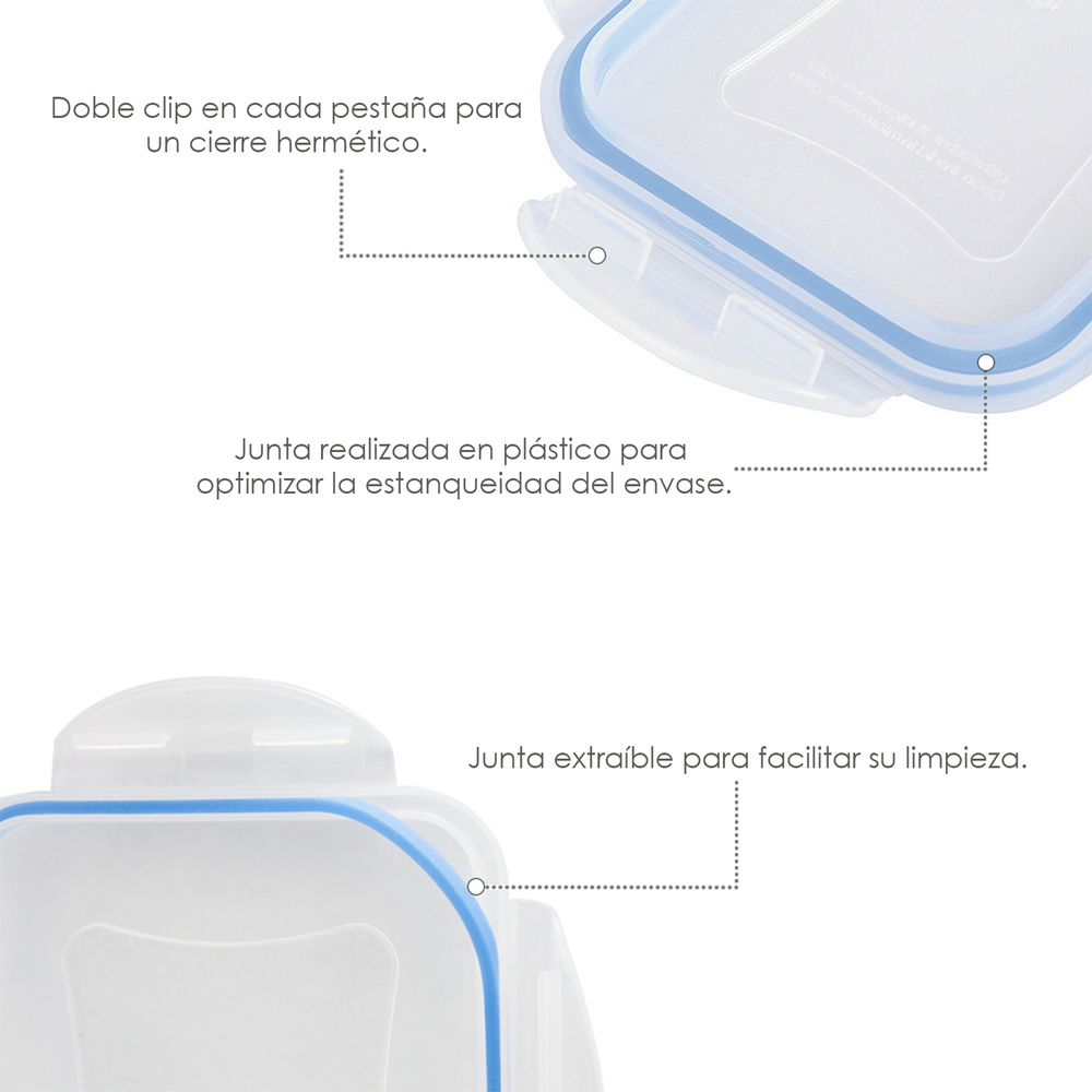 Ventas Articulos de casa Iqq-Ah - JUEGO DE TAPER HERMÉTICOS $4.000 ⚡3  Unidades ⚡Rojo - Azul ⚡Plastico Firme transparente ⚡Hermético ⚡No Tóxico  •Delivery adicional 🏡🚙🌞IQUIQUE-HOSPICIO •Agende Retiro o visitas  personalizadas Escribiéndonos al