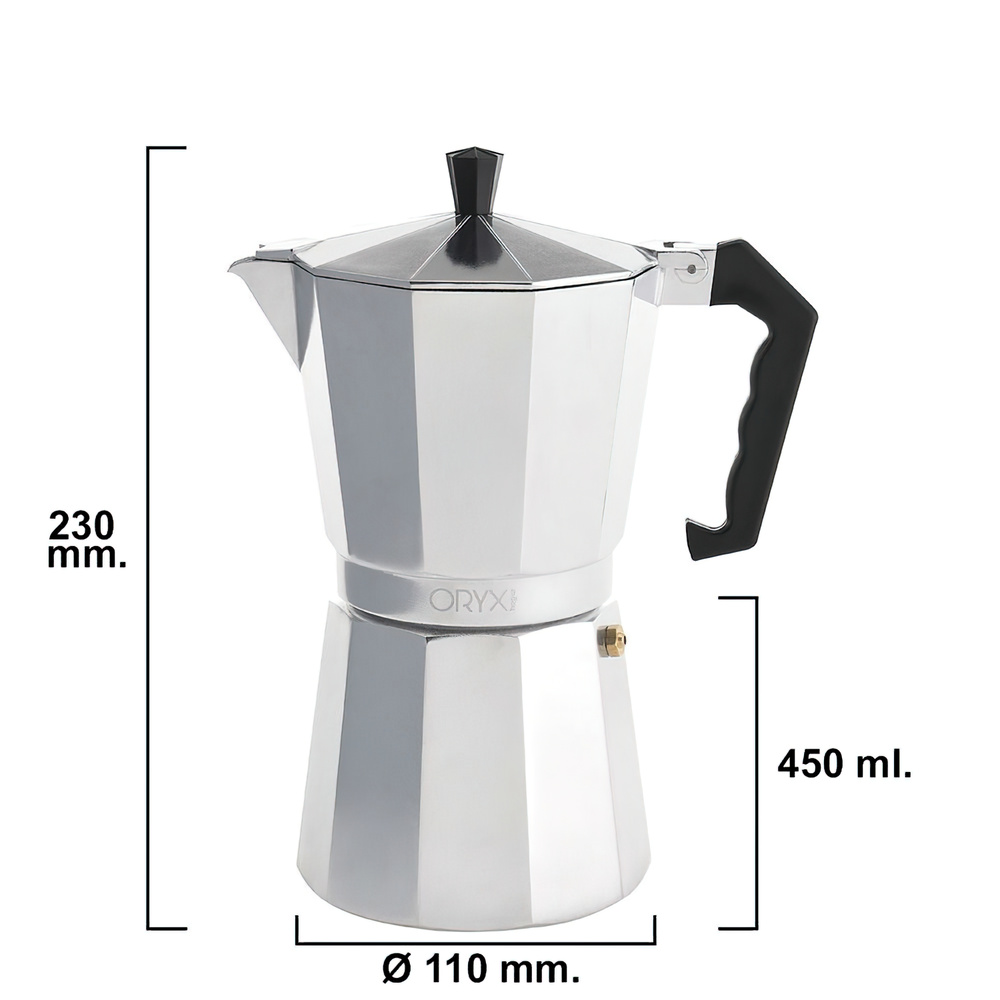 Moka Italiana 9 Tazas (450 ml)