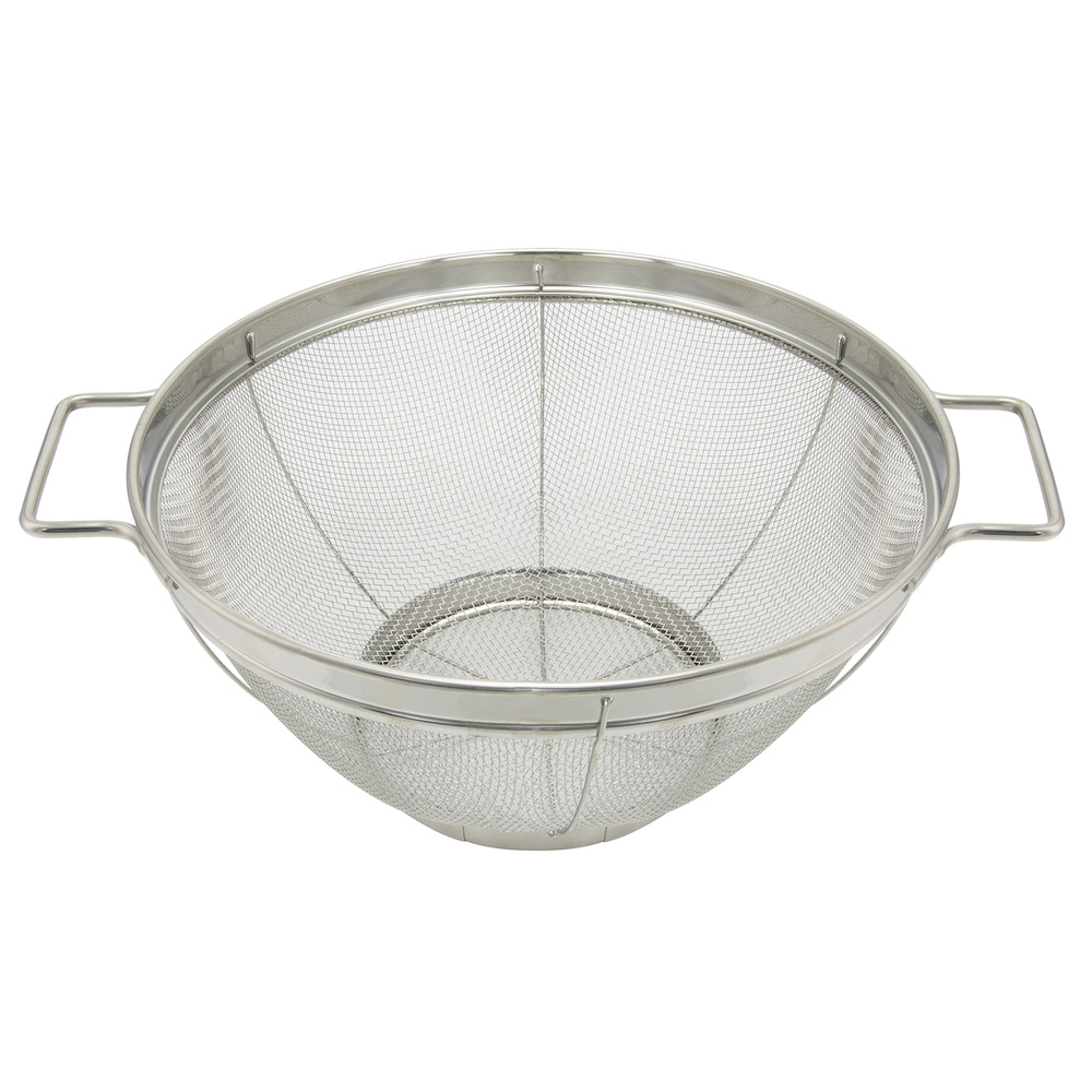 Escurridor Malla Acero Inoxidable Con Asas Ø 22 cm. 