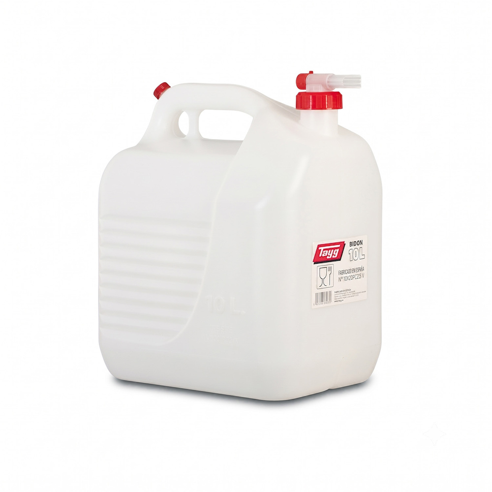 Bidon Con Grifo Plastico Sanitario  10 Litros