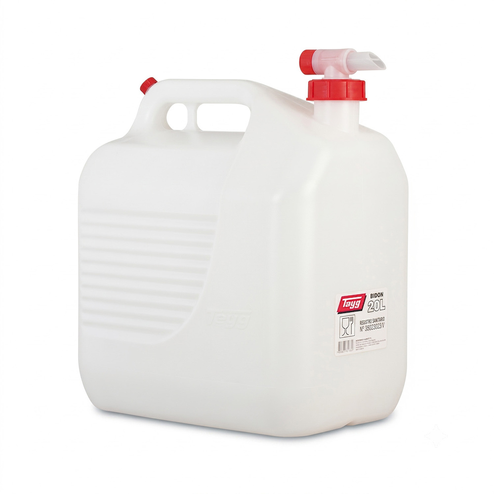 Bidon Con Grifo Plastico Sanitario  20 Litros