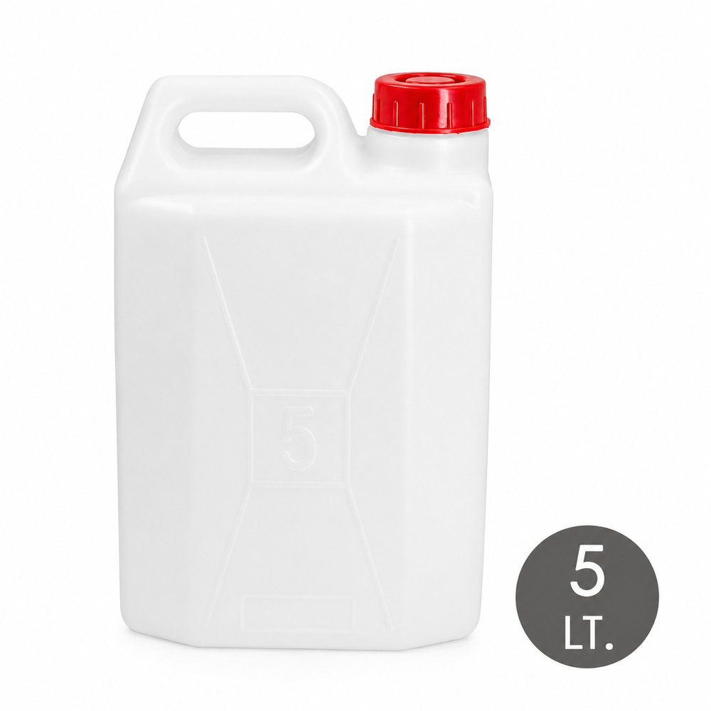 Bidon Alimentario / Garrafa Plastico 5 Litros