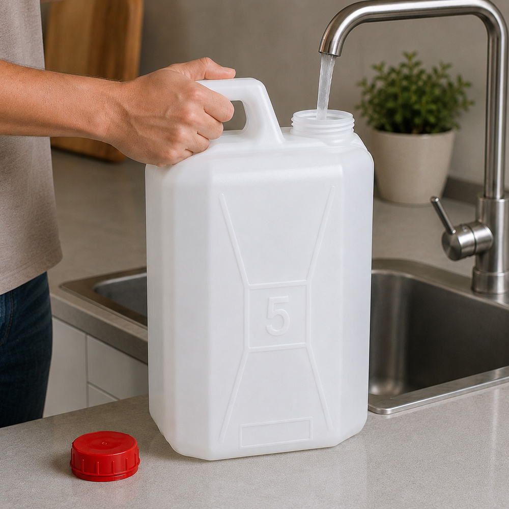 Bidon Alimentario / Garrafa Plastico 5 Litros