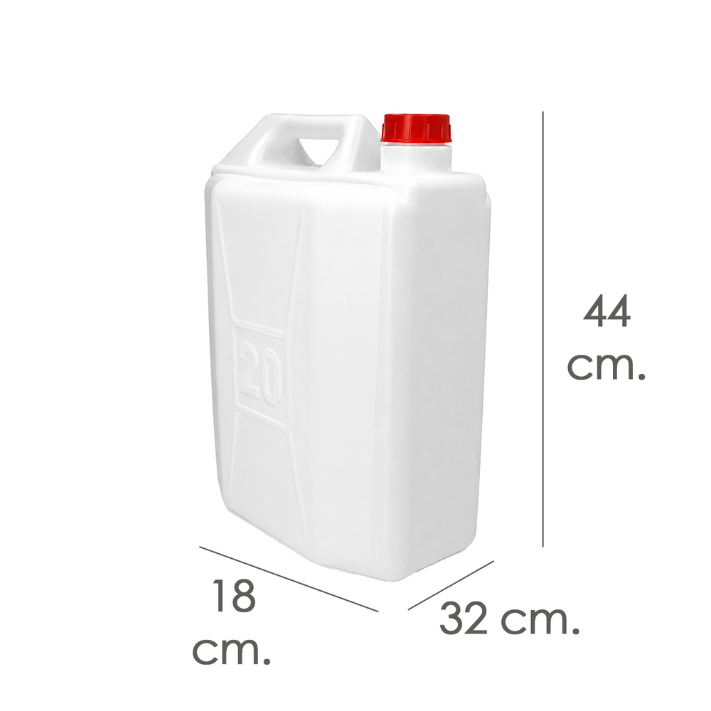 Bidon Alimentario / Garrafa Plastico 20 Litros