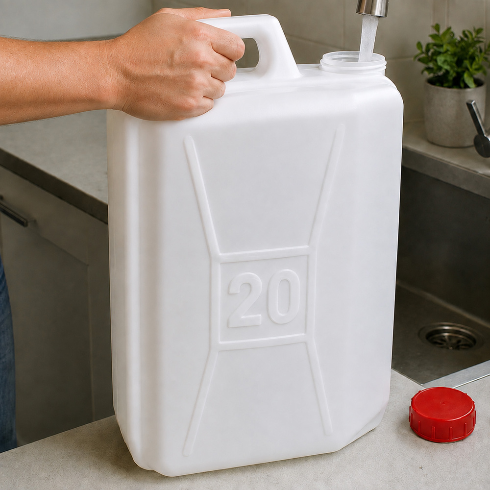 Bidon Alimentario / Garrafa Plastico 20 Litros
