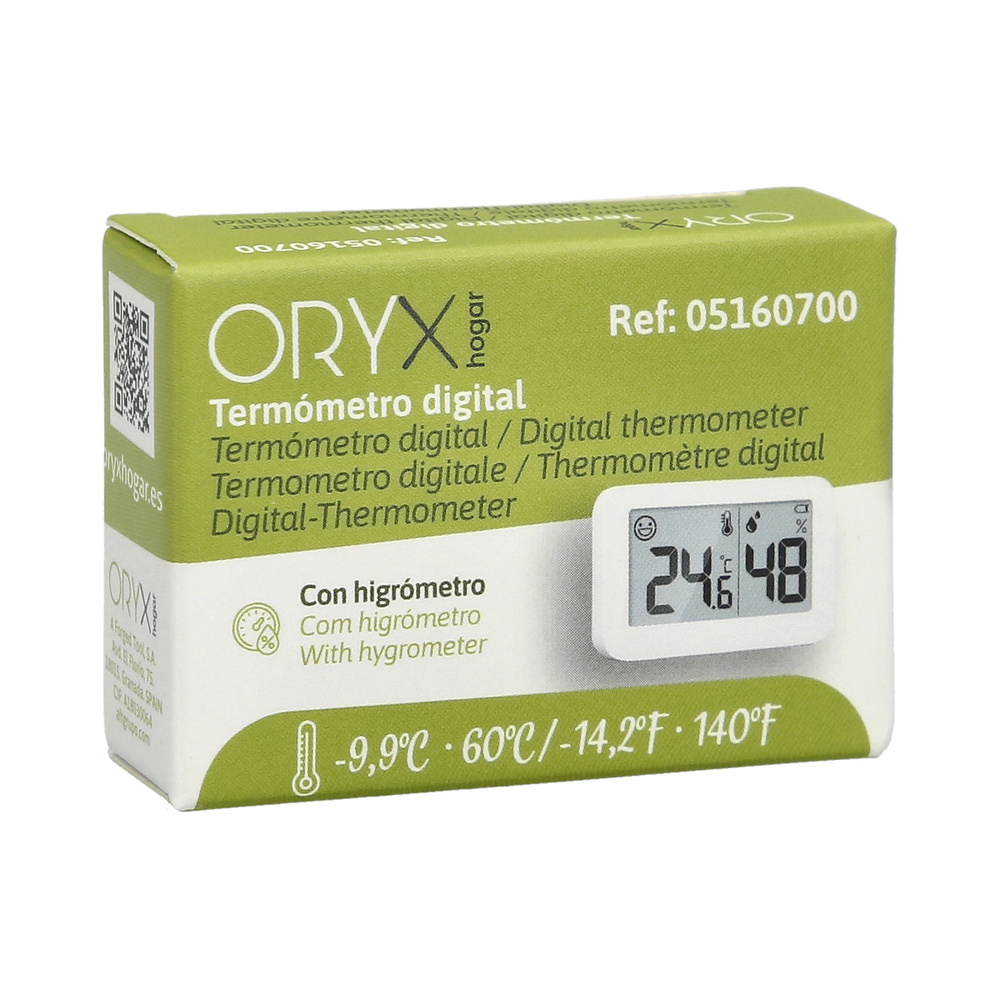 Termometro Digital Con Indicador Humedad